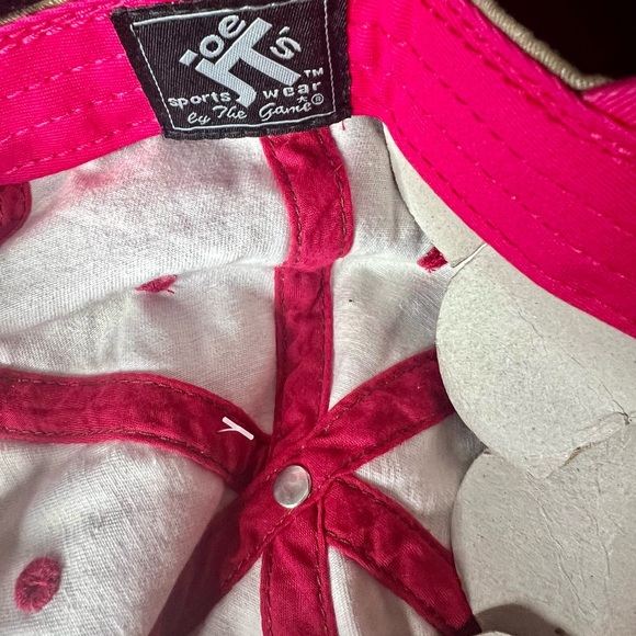 🤩Womens NWT Ole Miss Mississippi Rebels Football Camo & Pink Adjustable Hat Cap - Picture 7 of 8